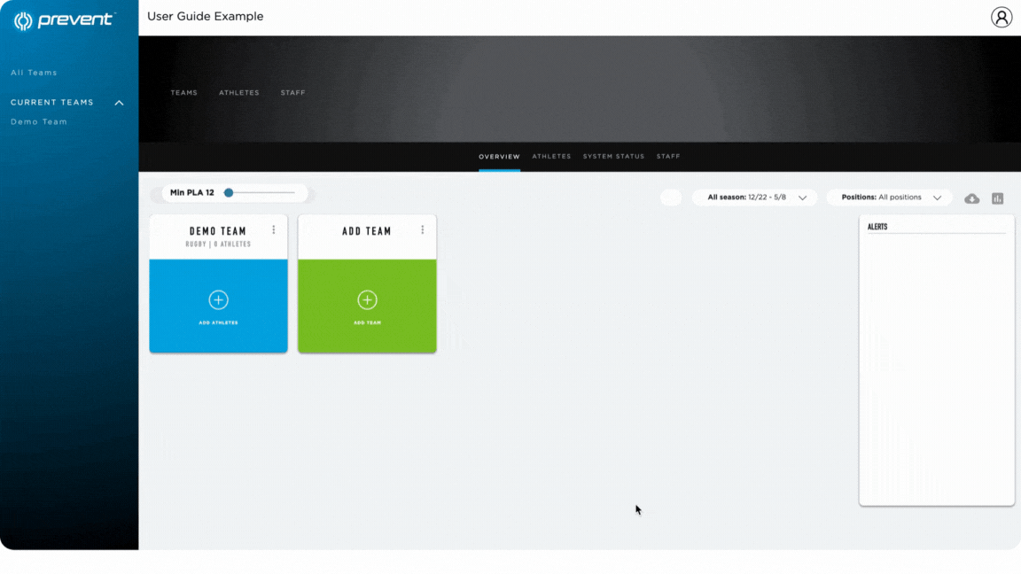 Portal - Add Athletes GIF