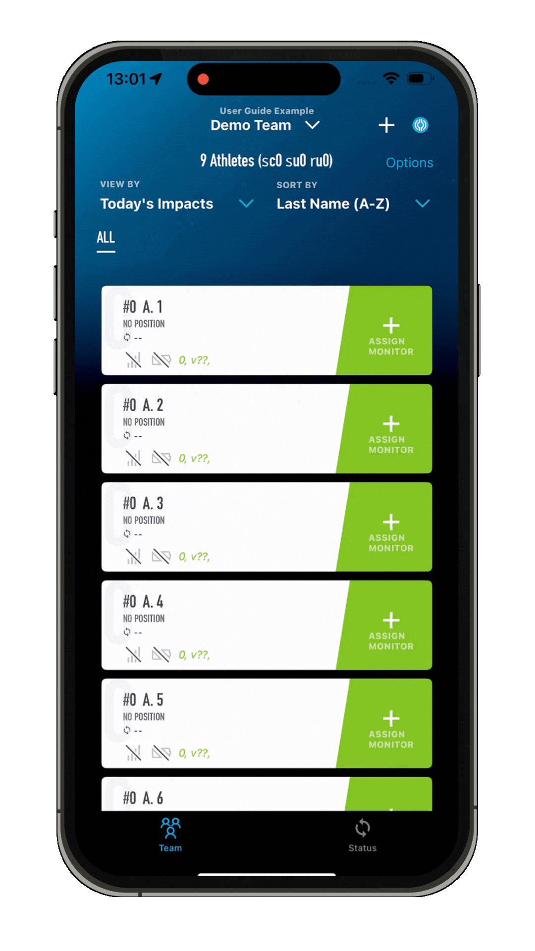 App - Assign Monitor GIF