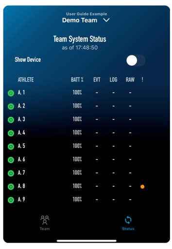 App - Status Page Image