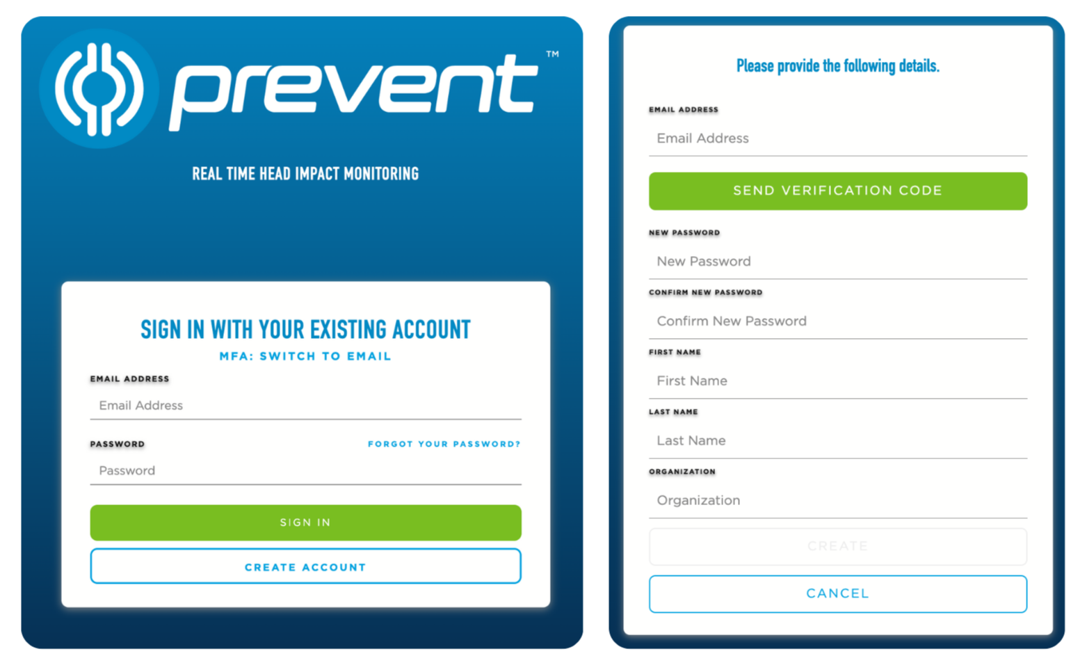 How Do I Create an Account for the Prevent Portal?