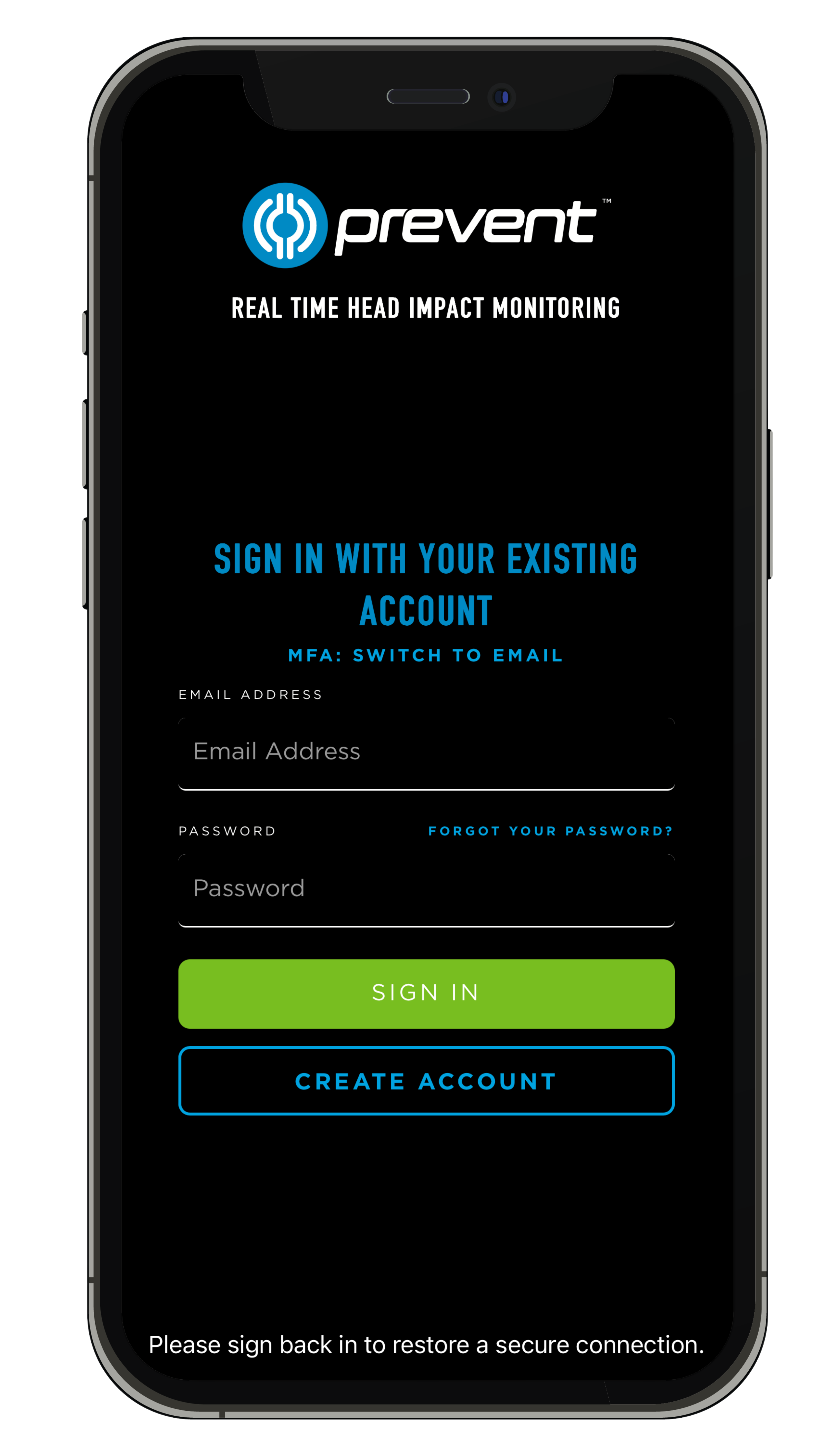 How Do I Create an Account for the Prevent App?